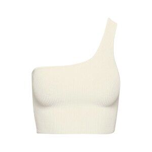 Aritzia Babaton Sculpt Knit One-shoulder Cropped Tank